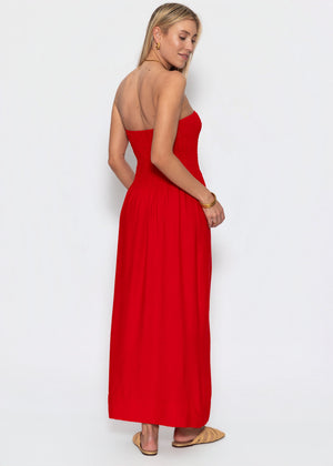 sassyclassy Bandeau Kleid - rot