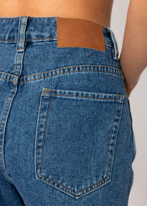 Bermuda jeans shorts - blue