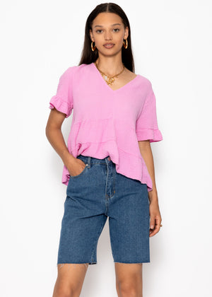 Bermuda jeans shorts - blue