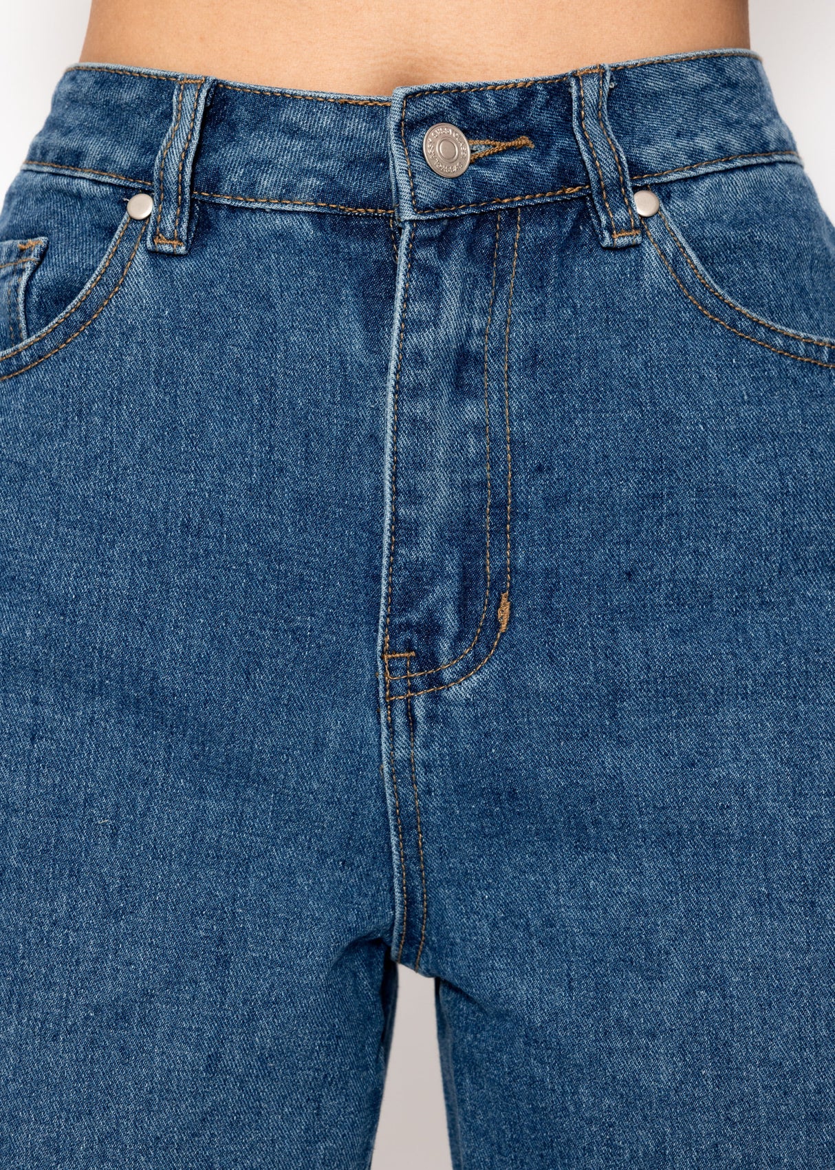 Bermuda jeans shorts - blue