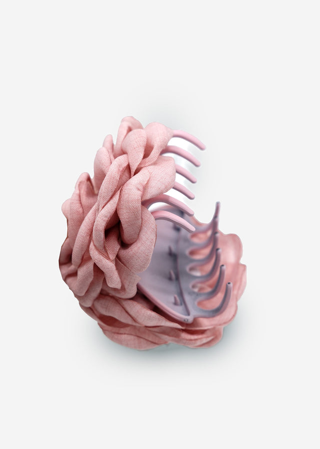 Flower claw clip - rose