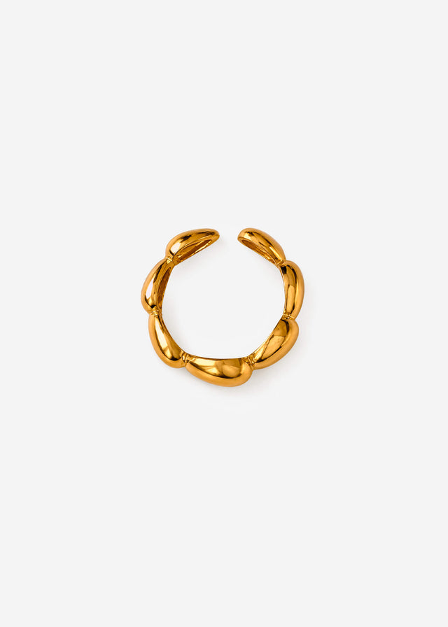 Bubble ring - gold