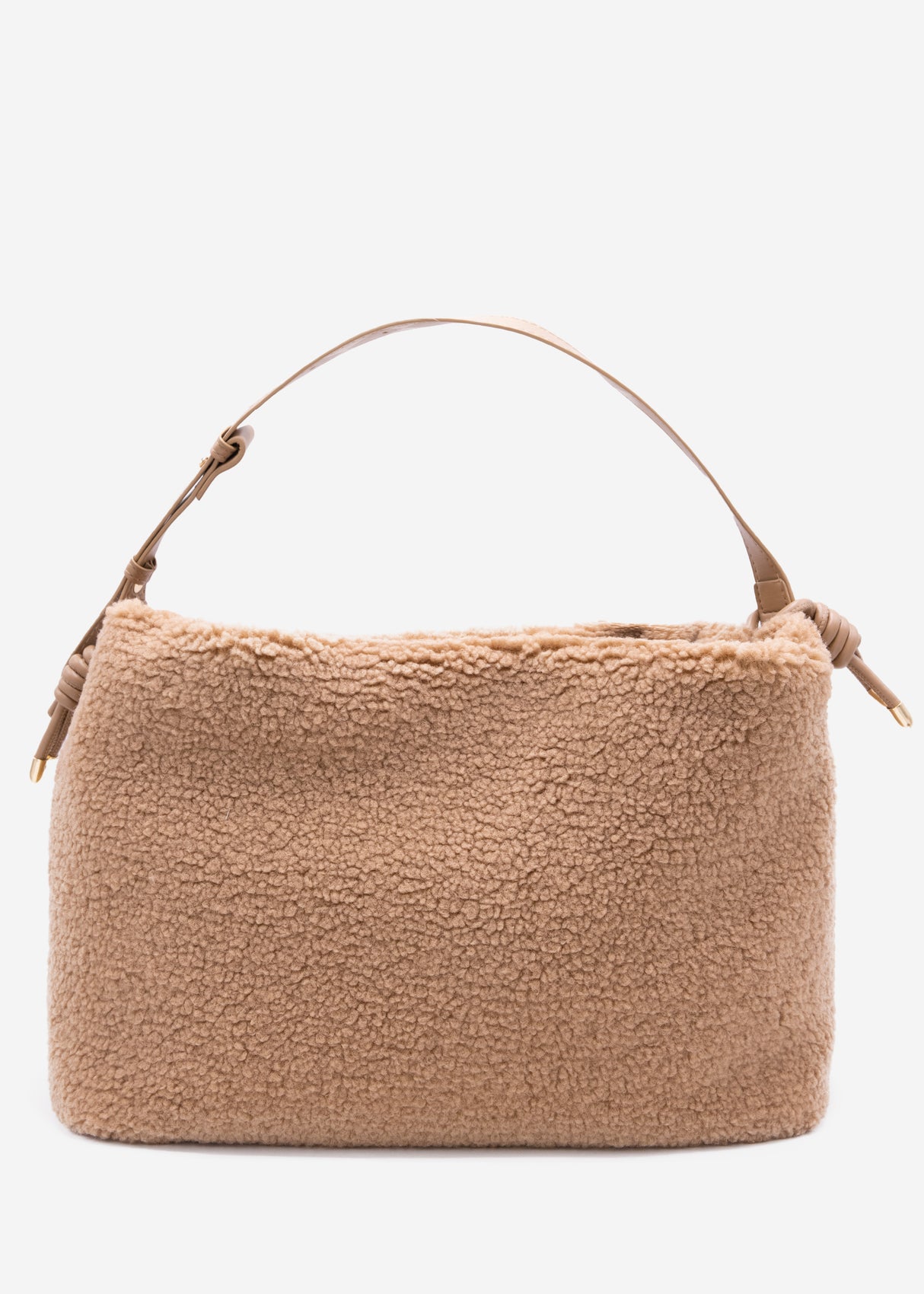 Teddy bucket bag - brown