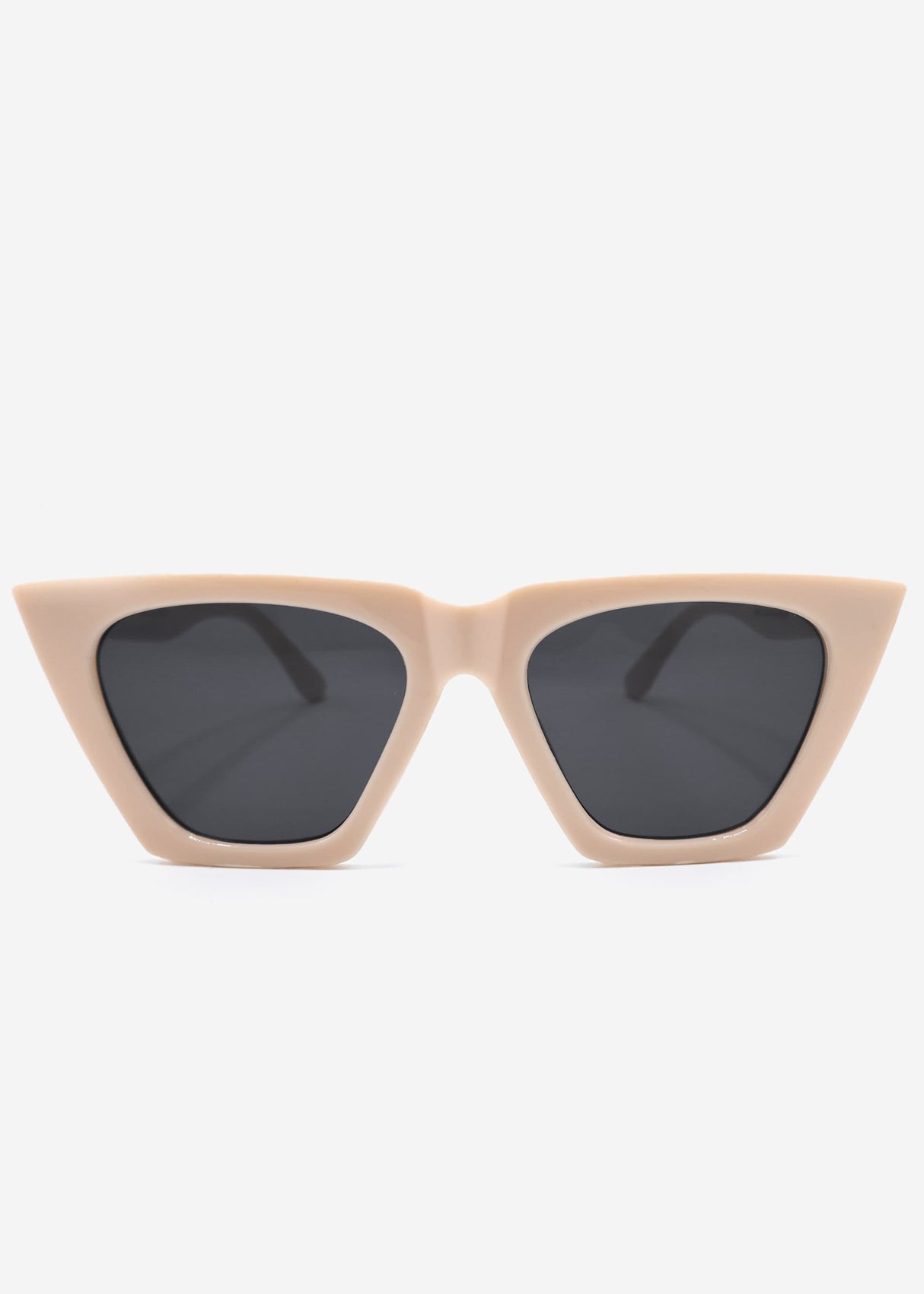 Cat eye sunglasses - off white