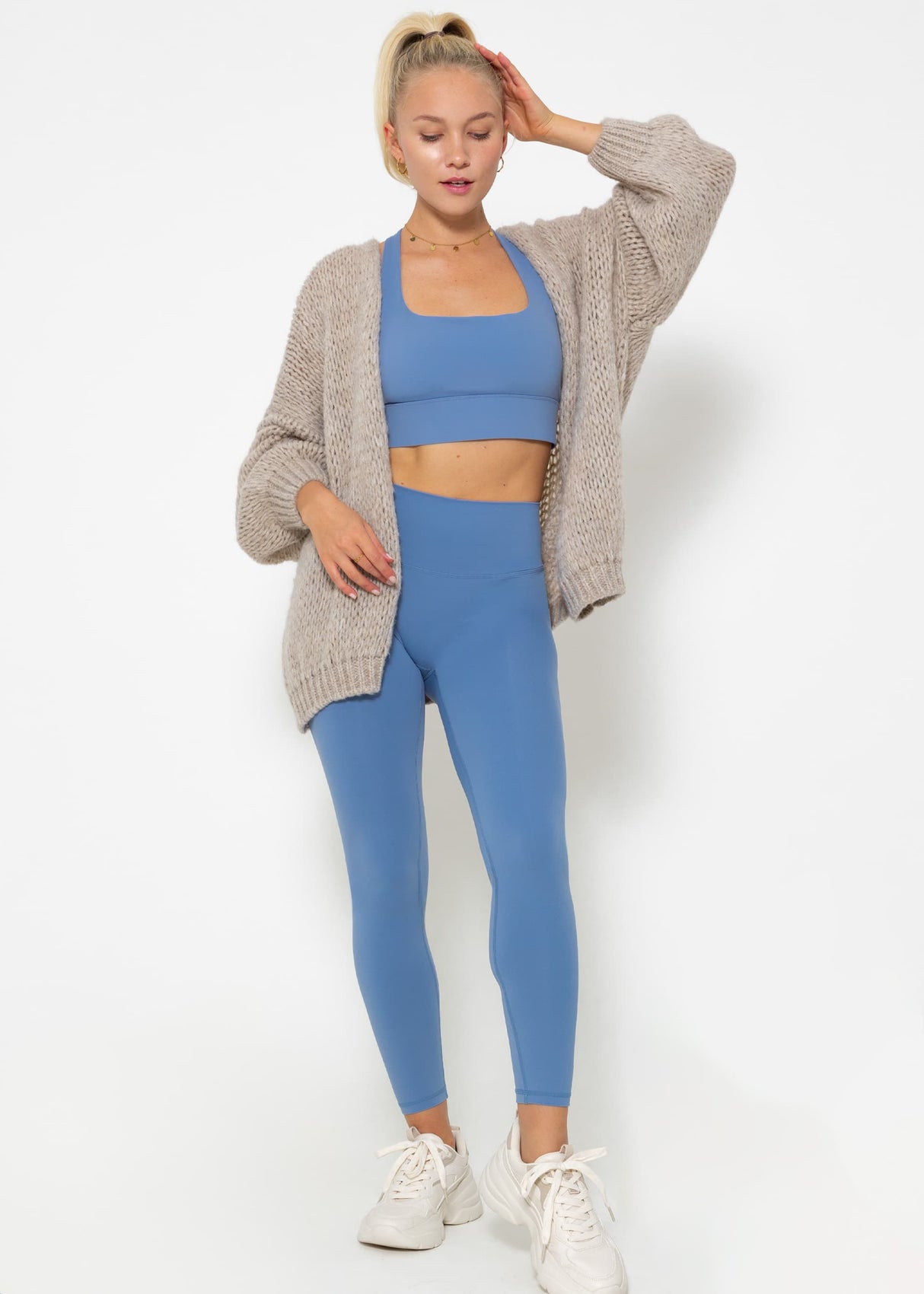 Basic sports bra - blue