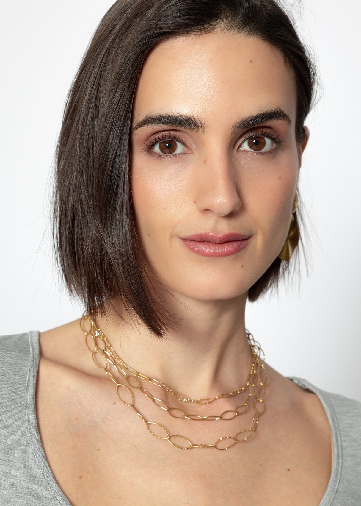 Filigranes Halsketten-Set - gold