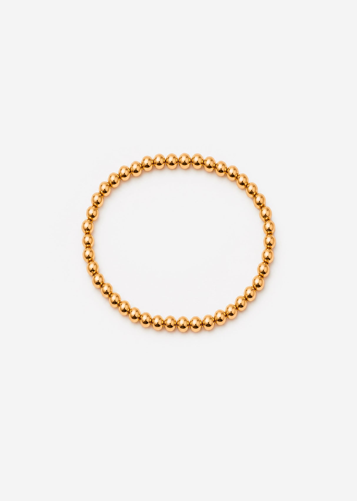 Flex Kugelarmband , 4mm - gold