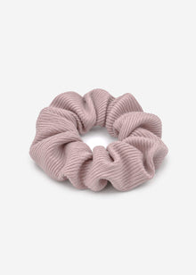 Gerippter Scrunchie - altrosa