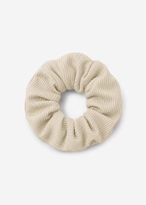 Gerippter Scrunchie  - offwhite