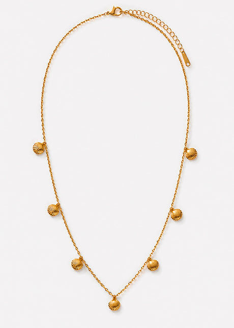 Halskette mit Muscheln - gold by SASSYCLASSY