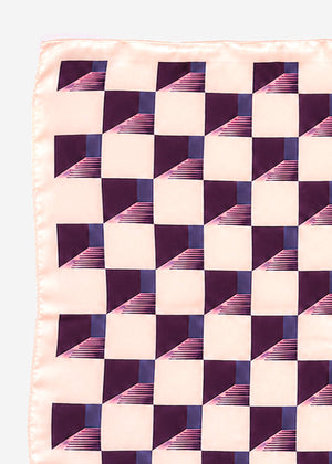 Halstuch im Retro-Look - rosa