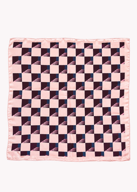 Halstuch im Retro-Look - rosa