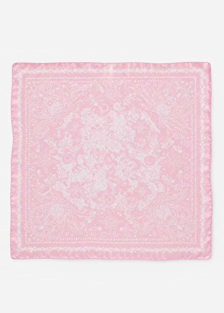 Halstuch mit Blütenprint - rosa by SASSYCLASSY