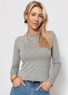 Long-sleeved shirt - grey