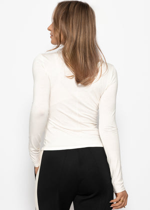Long-sleeved shirt - Off-white