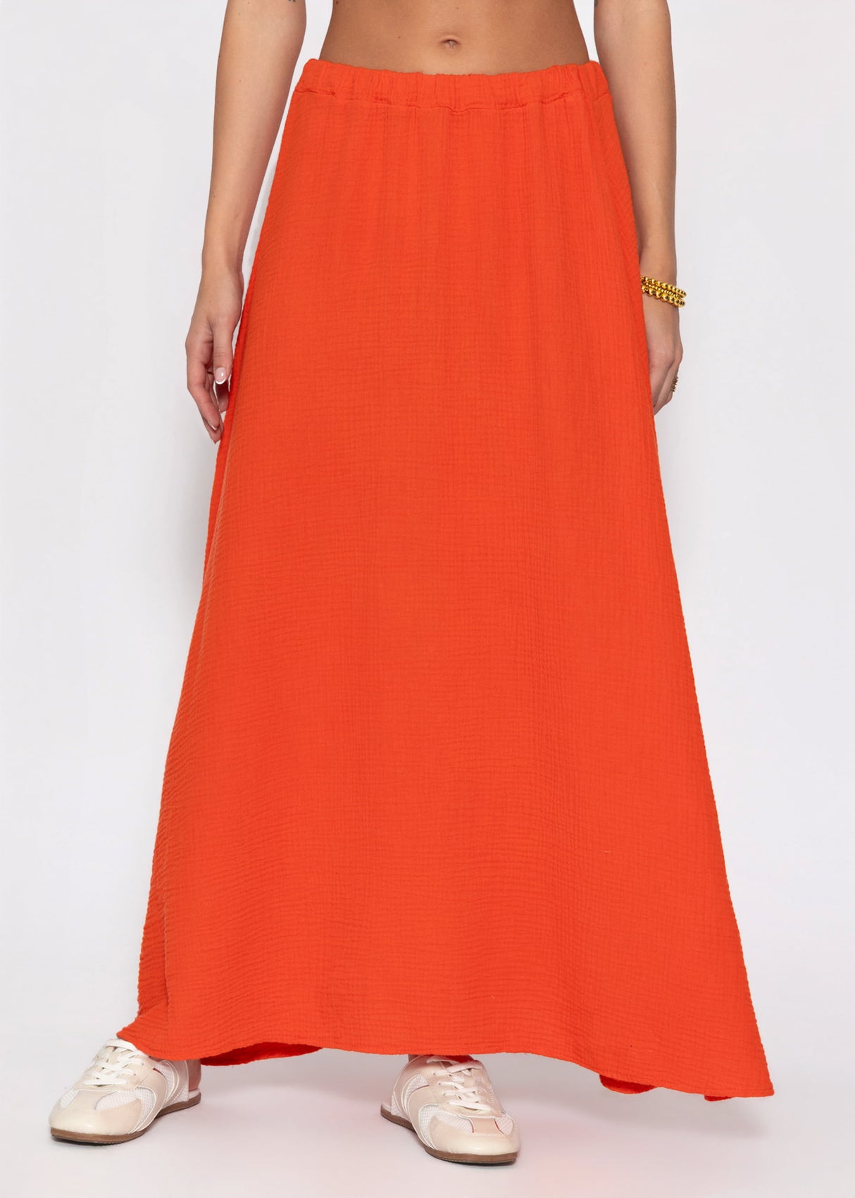 Maxi Musselin Rock - orange