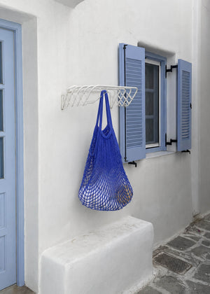 Mesh-Netztasche - royalblau