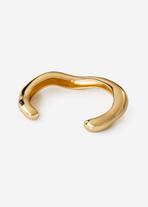 Minimalistischer Armreif - gold