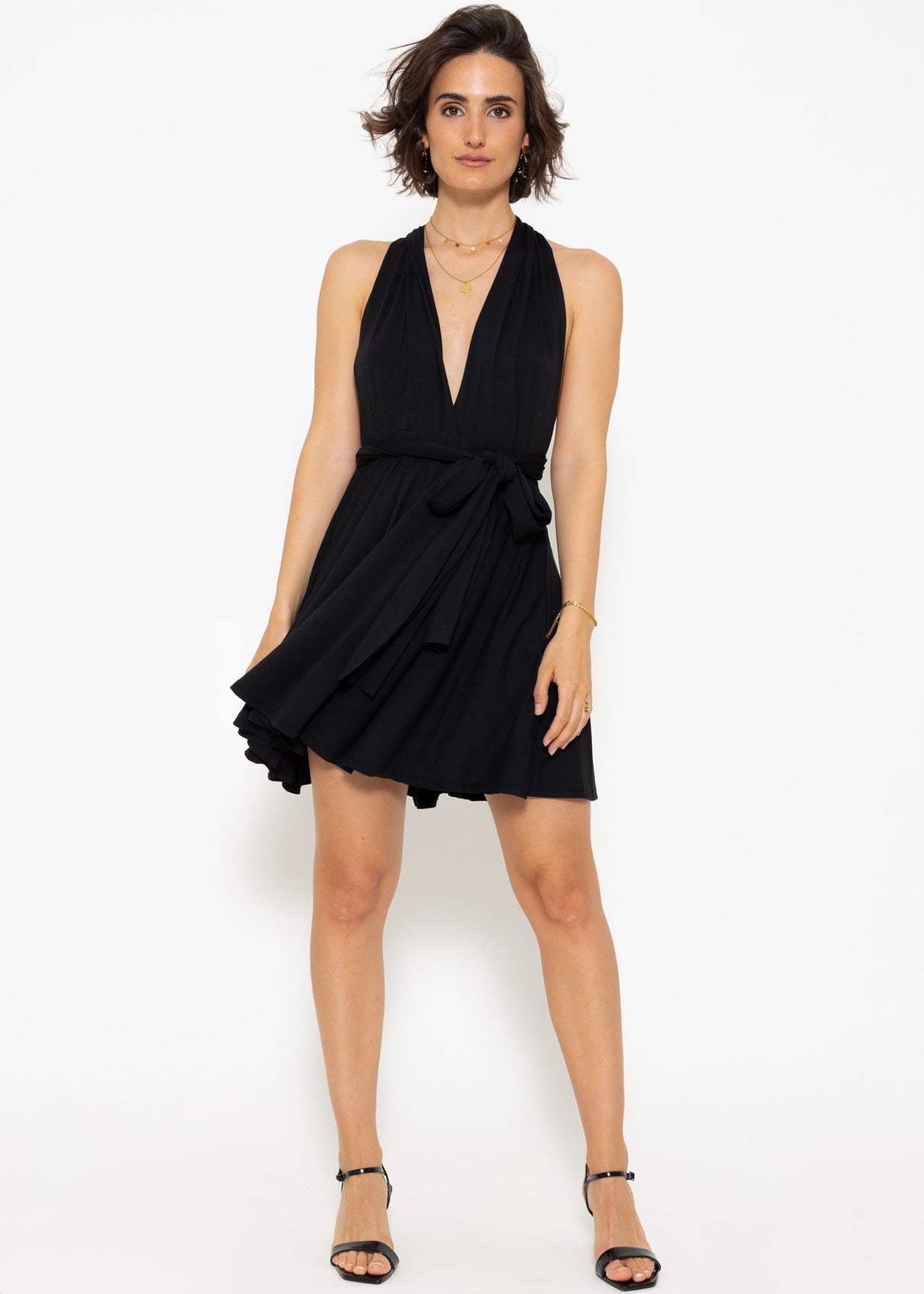Multiway-Kleid, schwarz