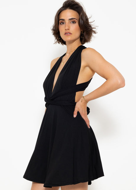 Multiway dress, black by SASSYCLASSY