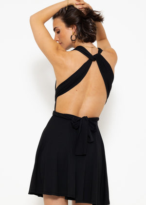 Multiway-Kleid, schwarz
