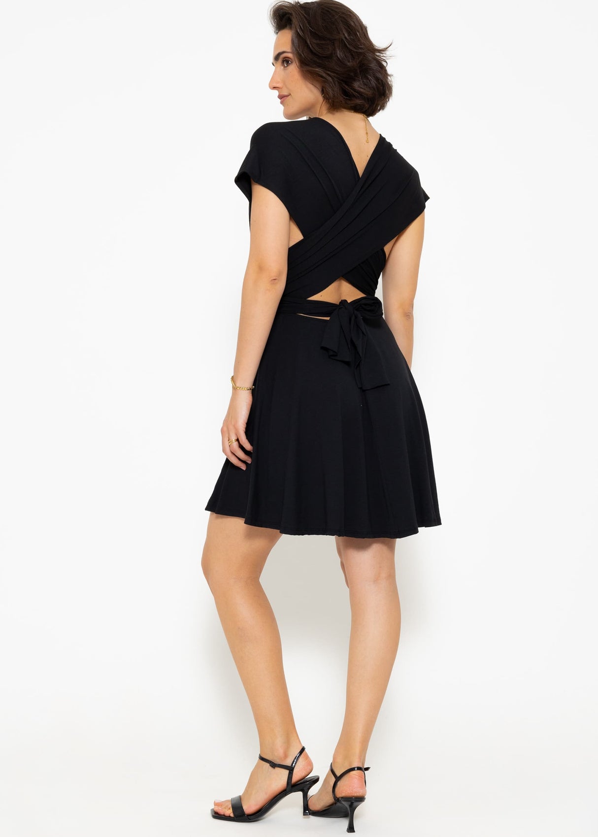 Multiway-Kleid, schwarz