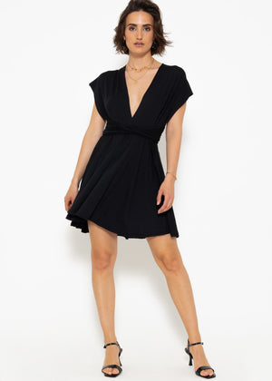 Multiway-Kleid, schwarz