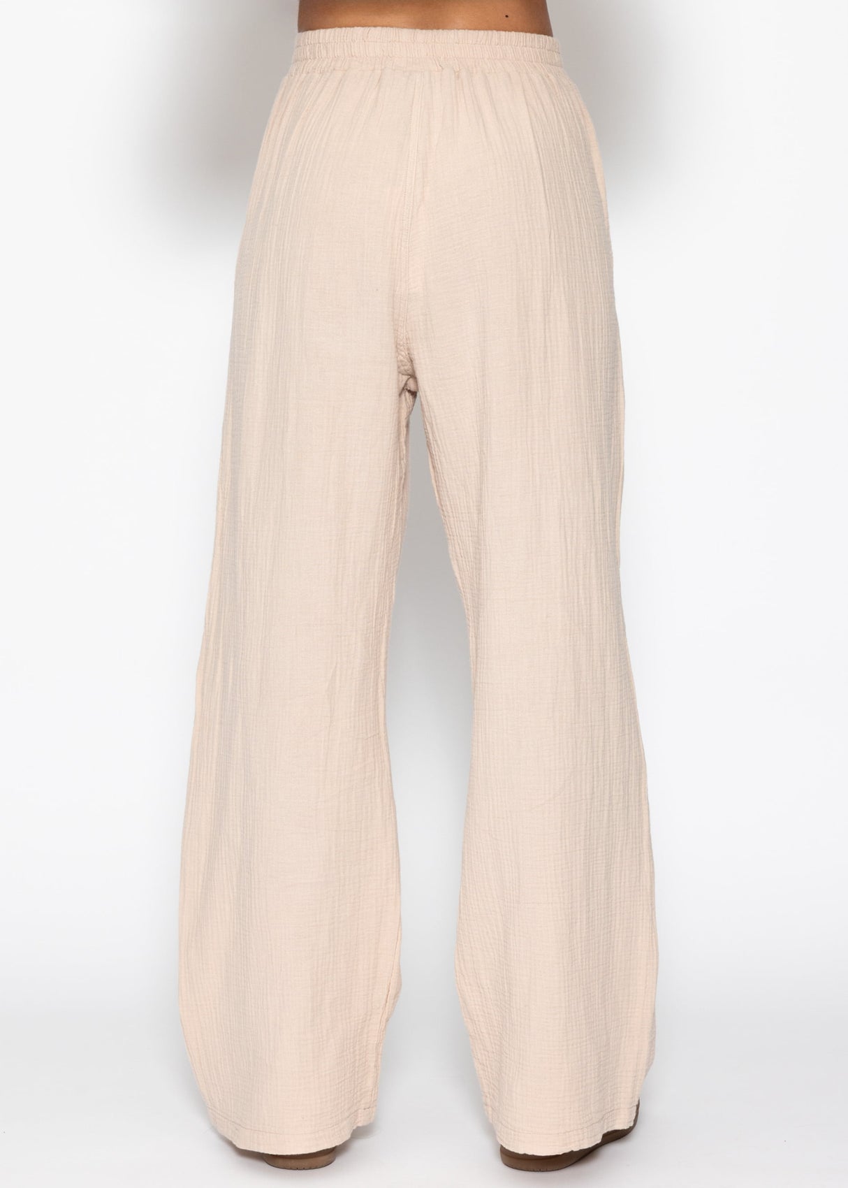 Muslin pants - beige