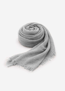Muslin scarf - grey