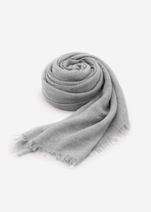 Muslin scarf - grey