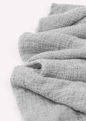Muslin scarf - grey