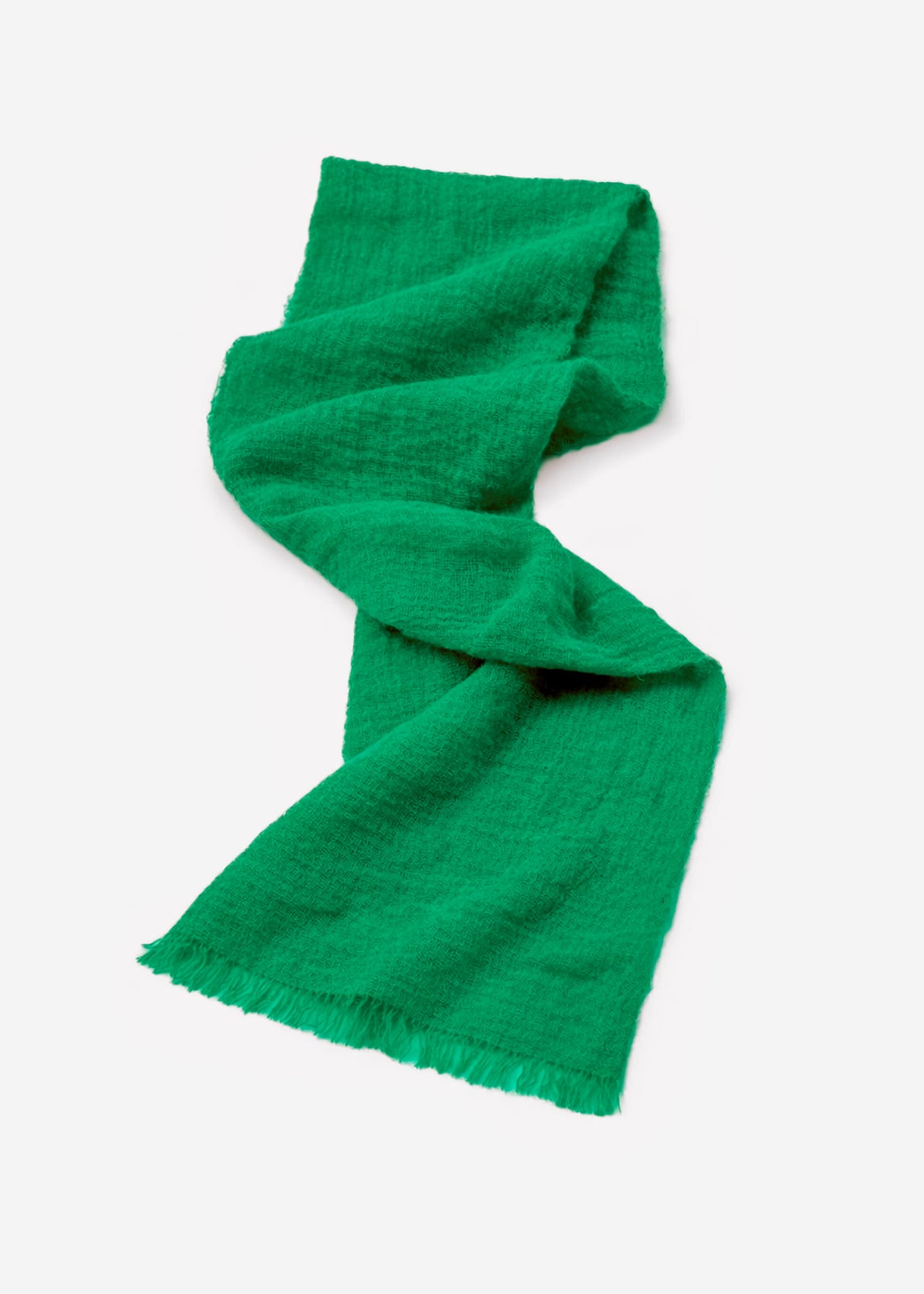 Muslin scarf, green