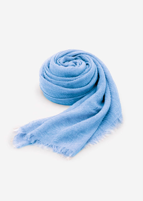 Musselin Schal - hellblau by SASSYCLASSY