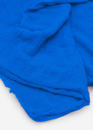 Musselin scarf - sky blue