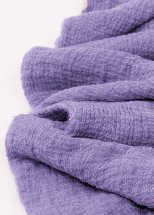 Musselin Schal, lila