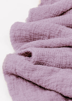 Muslin scarf - mauve