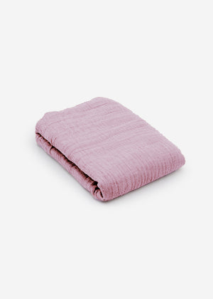 Muslin scarf - mauve