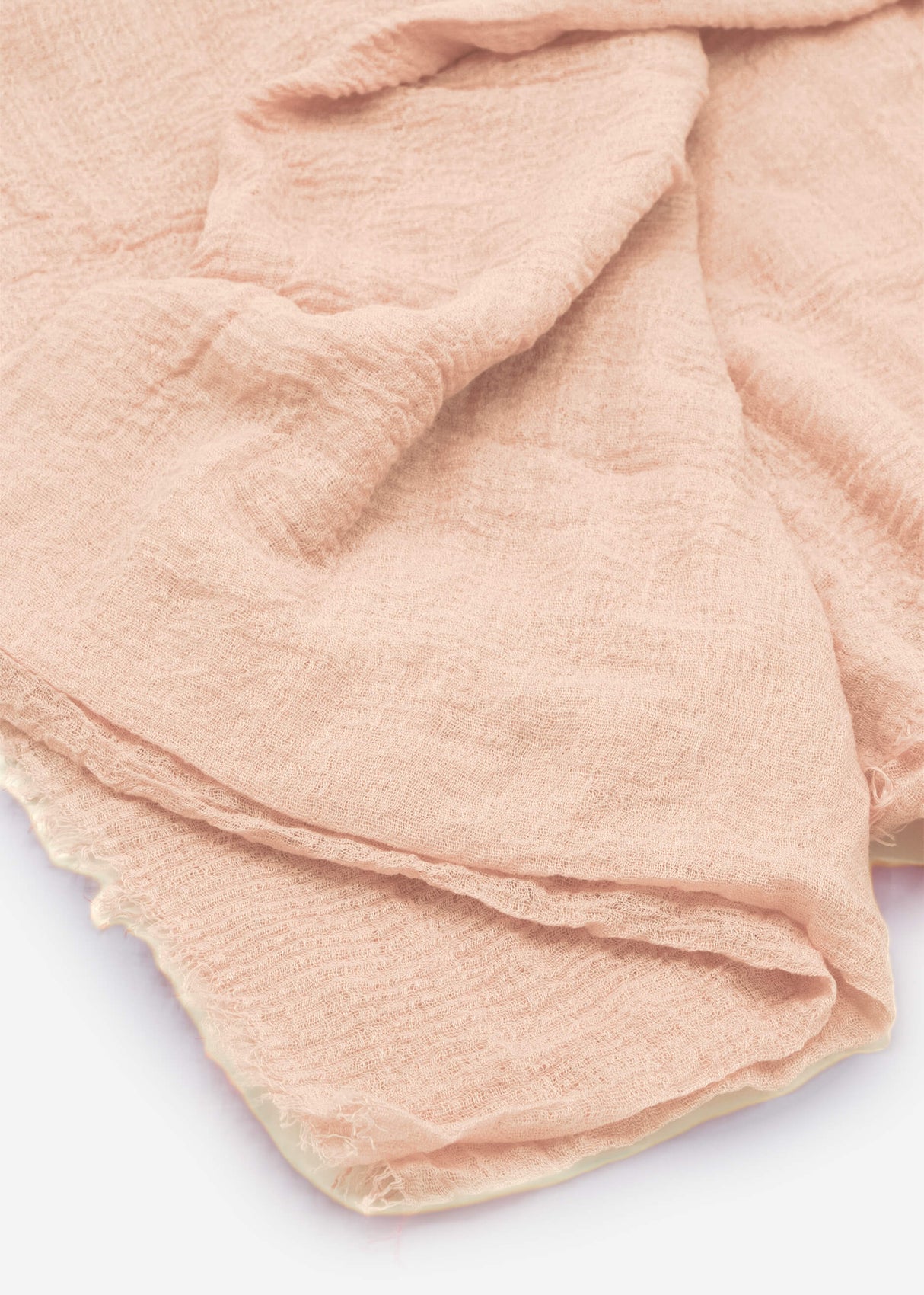 Musselin scarf nude