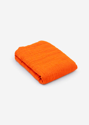 Musselin Schal, orange