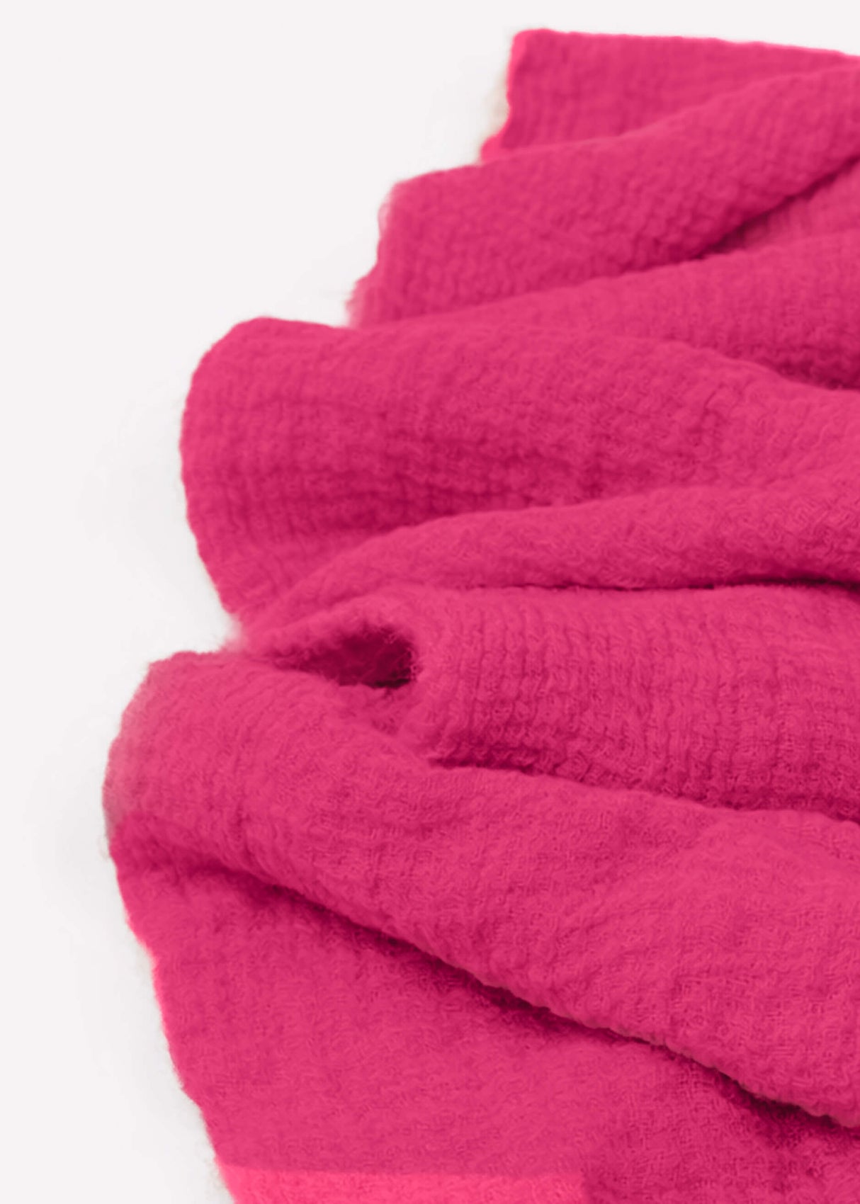Musselin Schal, pink