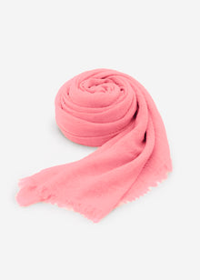 Muslin scarf - pink