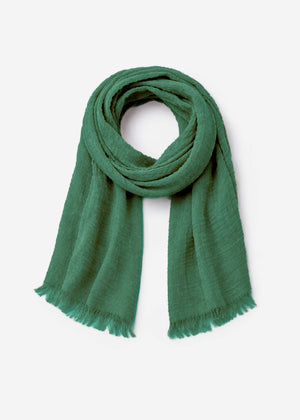 Muslin scarf - sage green