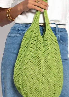 Netztasche - grün