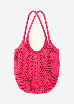 Netztasche - pink