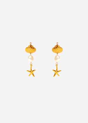 Ear connector with a shell and naval esters - gold