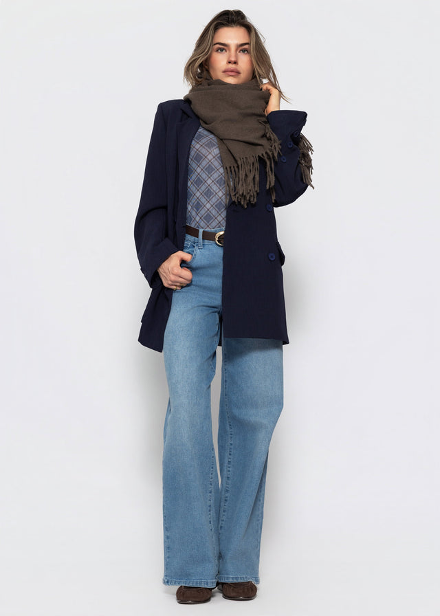 Oversize Blazer - dunkelblau