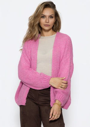 Oversize Cardigan - pink