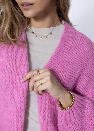 Oversize Cardigan - pink