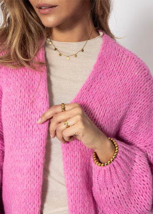 Oversize Cardigan - pink