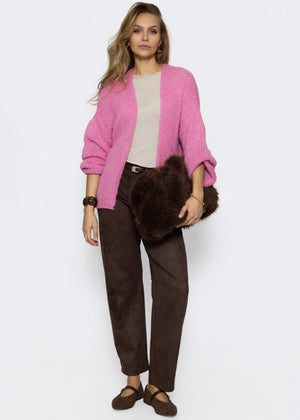 Oversize Cardigan - pink